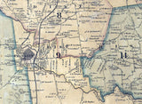 1878 Map of Williamson County Tennessee
