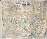 1878 Map of Williamson County Tennessee