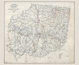 1926 Map of Hickman County Tennessee