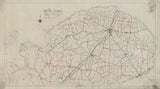 1935 Map of Tipton County Tennessee