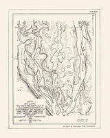 1916 Map of Big Lake Allamakee County Iowa