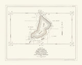 1916 Map of Grass Lake Emmet County Iowa
