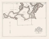 1916 Map of High Lake Emmet County Iowa