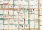 1849 Town Map of Lewisburg West Virginia