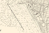 1875 Map of Buffalo Harbor New York and Head of Niagara River