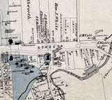 1876 Town Map of Williamstown Massachusetts