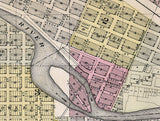 1891 Map of Missoula Montana