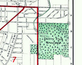 1916 Map of Cedar Rapids Iowa