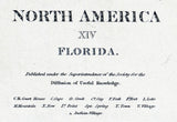 1834 Map of Florida