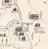 1821 Map of Hardin County Tennessee