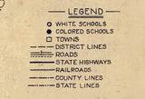 1928 Map of Monroe County Tennessee