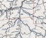 1931 Map of Houston County Tennessee