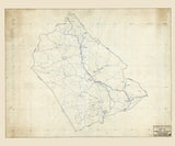 1935 Map of Morgan County Tennessee