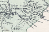 1886 Map of Lincoln Township Marion County West Virginia