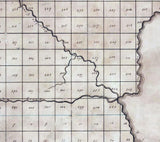 1867 Map of Brooks County Georgia