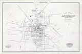 1882 Map of Anderson Anderson County South Carolina