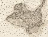 1852 Map of Lake Erie Island Area