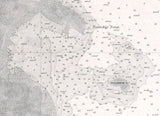 1858 Nautical Chart Map of Thunder Bay Lake Huron