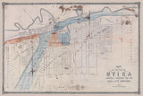 1874 Map of Utica New York