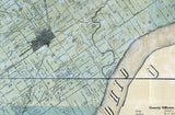 1875 Farm Line Map of Clark County Indiana