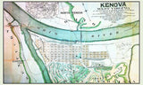 1890 Map of Kenova West Virginia