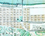 1890 Map of Kenova West Virginia
