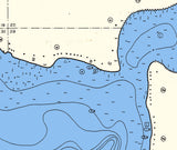 1940 Map of Fine Lake Barry County Michigan