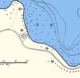 1940 Map of Fine Lake Barry County Michigan