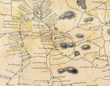 1831 Town Map of Groton Middlesex County Massachusetts