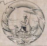 1859 Town Map of Shrewsbury Worcester County Massachusetts