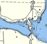 1964 Map of Balsam Lake Polk County Wisconsin