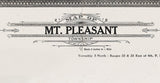 1908 Map of Mt Pleasant Township Racine County Wisconsin