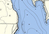 1965 Map of Clark Lake Door County Wisconsin