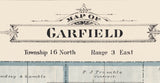 1896 Map of Garfield Township Bay County Michigan