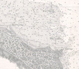 1858 Nautical Chart Map of Thunder Bay Lake Huron