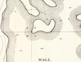 1916 Map of Wall Lake Wright County Iowa