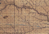 1867 Map of Coffee County Georgia