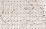 1867 Map of Coweta County Georgia