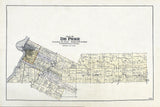 1889 Map of De Pere Township Brown County Wisconsin