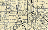 1889 Map of Howard Township Brown County Wisconsin