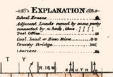 1901 Map of Rush County Kansas