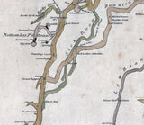 1835 Map of Mammoth Cave Kentucky