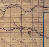 1867 Map of Coffee County Georgia