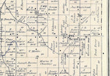 1889 Map of Humboldt Township Brown County Wisconsin
