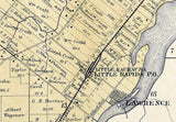 1889 Map of Lawrence Township Brown County Wisconsin