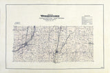 1889 Map of Wrightstown Township Brown County Wisconsin