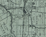 1896 Map of Beaver Creek Township Greene County Ohio