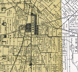 1896 Map of Silver Creek Township Greene County Ohio