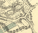 1896 Map of Spring Valley Greene County Ohio