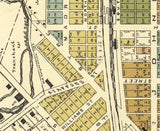 1896 Town Map of Osborn Greene County Ohio